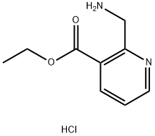 Ethyl 2-(aminomethyl)nicotinate hydrochloride Structure