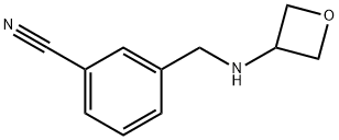 3-((Oxetan-3-ylamino)methyl)benzonitrile Struktur