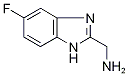 (5-Fluoro-1H-benzimidazol-2-yl)methylamine Struktur