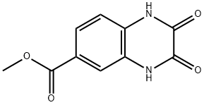 2,3-二氧代-1,2,3,4-四氢喹喔啉-6-羧酸甲酯, 354793-04-7, 结构式