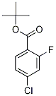 (tert-Butyl) 4-chloro-2-fluorobenzoate 97%