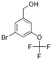 3-Bromo-5-(trifluoromethoxy)benzyl alcohol Structure