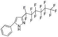 3-Perfluorohexyl-5-phenyl-1H-pyrazole