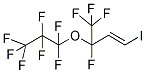 3-Heptafluoropropoxy-1-iodo-3,4,4,4-tetrafluorobut-1-ene Structure
