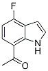 1-(4-Fluoro-1H-indol-7-yl)ethan-1-one