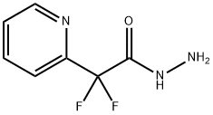 2,2-Difluoro-2-pyridin-2-ylacetohydrazide Struktur