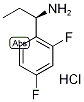 (R)-2,4-Difluoro-alpha-ethylbenzylamine hydrochloride