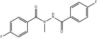 4-Fluoro-N'-[(4-fluorophenyl)carbonyl]-N-methylbenzohydrazide|
