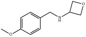 N-(4-Methoxybenzyl)oxetan-3-amine Structure