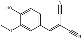 (4-Hydroxy-3-methoxybenzylidene)malononitrile Structure