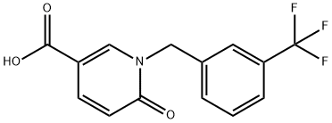 338783-19-0 1-[3-(Trifluoromethyl)benzyl]pyridin-2-one-5-carboxylic acid 97%