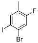 4-Bromo-2-fluoro-5-iodotoluene 97% Structure