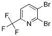 2,3-二溴-6-三氟甲基吡啶, 1159512-39-6, 结构式