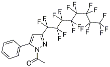 1-Acetyl-3-perfluorooctyl-5-phenyl-1H-pyrazole