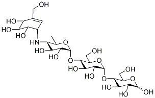 Acarbose-D4 化学構造式