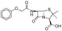 青霉素V-D5,,结构式