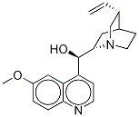 Quinine-methoxy-D3, , 结构式