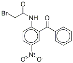 5-Nitro-2-(bromoacetamido)benzophenone-d5 Structure