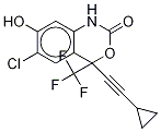 rac 7-Hydroxy Efavirenz-d4 Structure