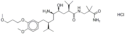 Aliskiren-d6 Hydrochloride Structure
