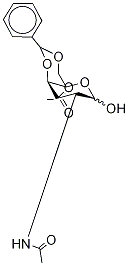 2-(Acetylamino)-2-deoxy-3-O-acetyl-4,6-O-benzylidene-D-galactopyranose|2-(Acetylamino)-2-deoxy-3-O-acetyl-4,6-O-benzylidene-D-galactopyranose