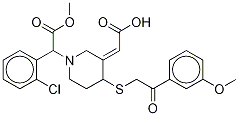 trans-Clopidogrel-MP Derivative
(Mixture of Diastereomers) Structure