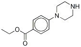 1-(4-Ethoxycarbonylphenyl)piperazine-d8 Structure