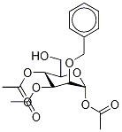 2-O-Benzyl-1,3,4-tri-O-acetyl-α-D-mannopyranose, , 结构式