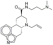 Desethylcarbamoyl Cabergoline-d5 Structure