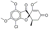 Griseofulvin-13C,d3 Struktur