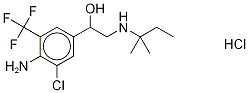 Mapenterol-d6 Hydrochloride Structure