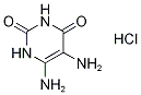 5,6-DiaMino-2,4-dihydroxypyriMidine-13C2, Hydrochloride Salt Struktur