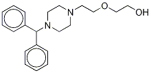 Decloxizine-d8 Dihydrochloride Structure