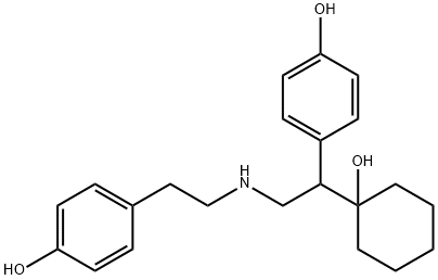 rac N,N-DidesMethyl-N-(4-hydroxyphenethyl)-O-desMethyl Venlafaxine Structure