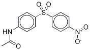 4-Nitro-4'-acetylaMinodiphenyl-d4 Sulfone Structure