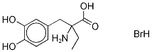 rac α-Ethyl DOPA HydrobroMide Structure