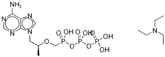 替诺福韦二磷酸三乙胺盐(非对映异构体混合物), , 结构式
