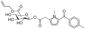 TolMetin β-D-Glucuronide Allyl Ester Structure