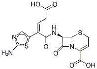 Ceftibuten-13C3 Structure