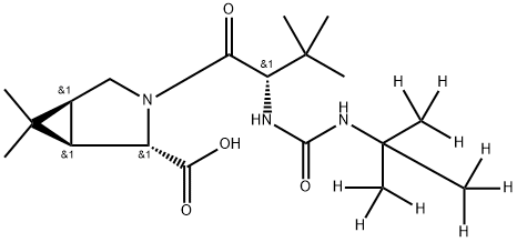 Boceprevir Metabolite M4-d9 Struktur