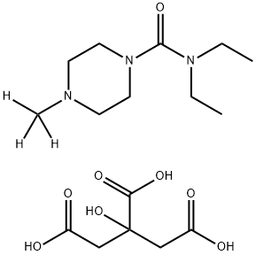 DiethylcarbaMazine-d3 Citrate Structure
