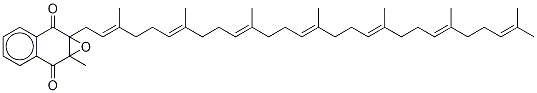 Menaquinone 7-d7 2,3-Epoxide Structure