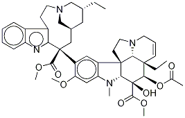 Deoxyvincaleukoblastine B-d3, , 结构式