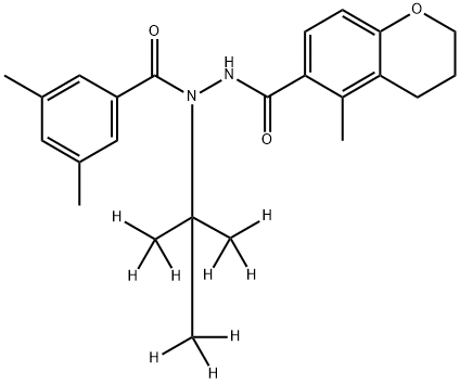 CHROMAFENOZIDE-D9, 1794964-23-0, 结构式