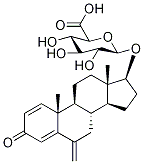 (17β)-6-Methylene-3-oxoandrosta-1,4-dien-17-yl β-D-Glucopyranosiduronic Acid