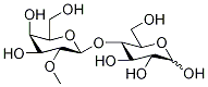 4-O-[2-O-(Methyl-d3)-β-D-galactopyranosyl]-D-glucose Structure