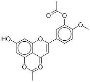Diosmetin 3’5-Diacetate Structure