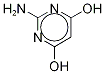 2-Amino-4,6-dihydroxypyrimidine-13C2 Structure