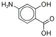 4-Aminosalicylic Acid-d3 结构式