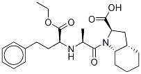 TRANDOLAPRIL-PHENYL-D5 Structure